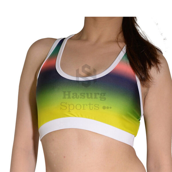 Multi Color Sports Bra