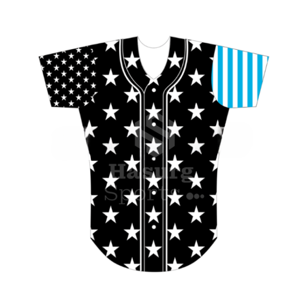 Star Stripe Baseball Jersey