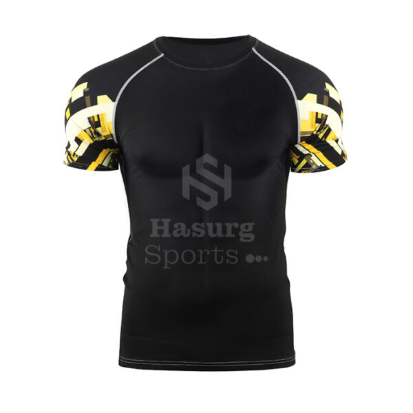 Yellow Sleeve Rash Guards